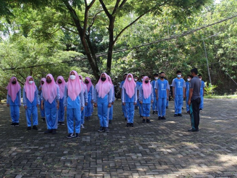 Kegiatan PBB dalam rangka LDK OSIS